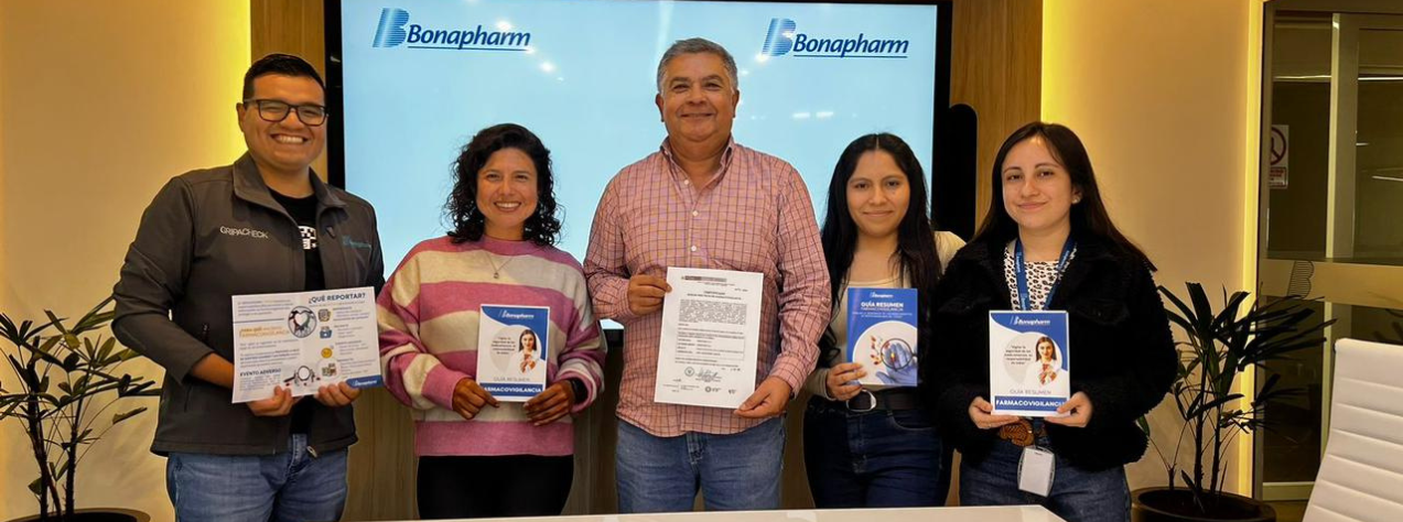 BONAPHARM obtiene Certificado en Buenas Prácticas de Farmacovigilancia